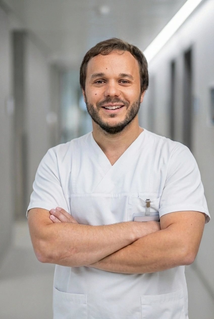 David Miranda, enfermeiro e mentor do Momentum Suisse